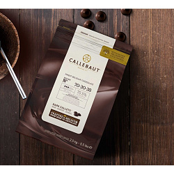 Шоколад Callebaut горький 70% таблетки 2,5 кг 1*4 (70-30-38-RT-U71)