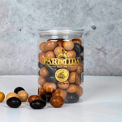 Драже орехи и изюм в цветной глазури п/б 230гр "Parmida" 1*20