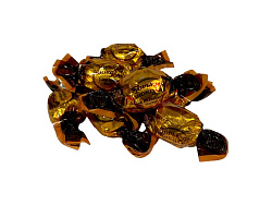 Конфеты горький шоколад с арахисовой пастой короб 1кг "Томер"