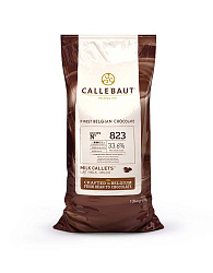 Шоколад Callebaut молочный 33,6% таблетки 10 кг  (823-NV-595)(ВЕСОВОЙ)
