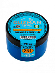 Краситель жирорастворимый Голубой небесный 20гр "Guzman"